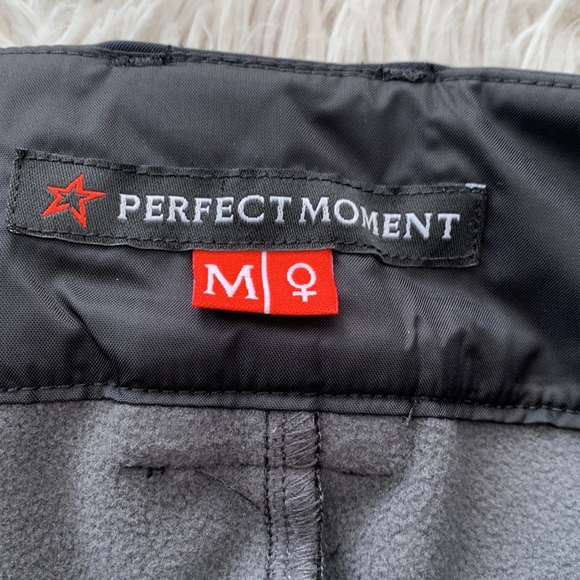 Perfect Moment fly high metallic rip stoop-trimmed high rise flared ski pants - Picture 15 of 16